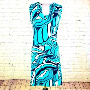 Escapada Living Sleeveless Blue
Retro Resort Beach Dress Med.